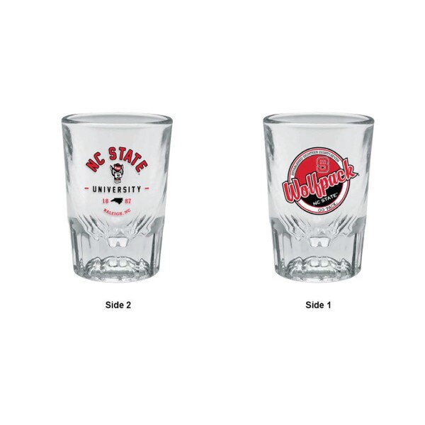 2 oz. Souvenir Heavy Bottom Glass